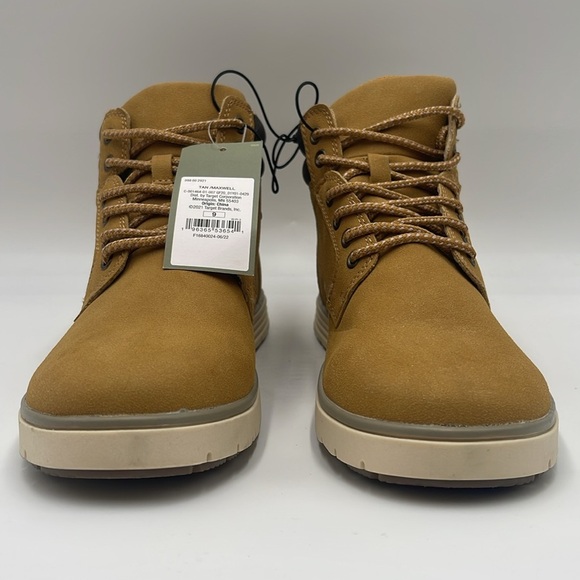 NWT Goodfellow & Co Mens Maxwell Casual Dress Ankle Boots Tan Size 9 - Picture 4 of 10